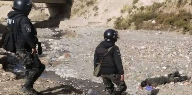 policia muerte
